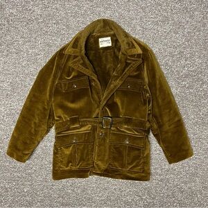 RARE 60s Issey Miyake The Northwest Exclusive Fur Jacket with Belt - Women's L